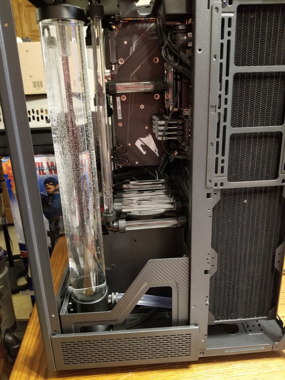 Still no leaks after 24 hours of the Blitz part 2.  Time for flushing.