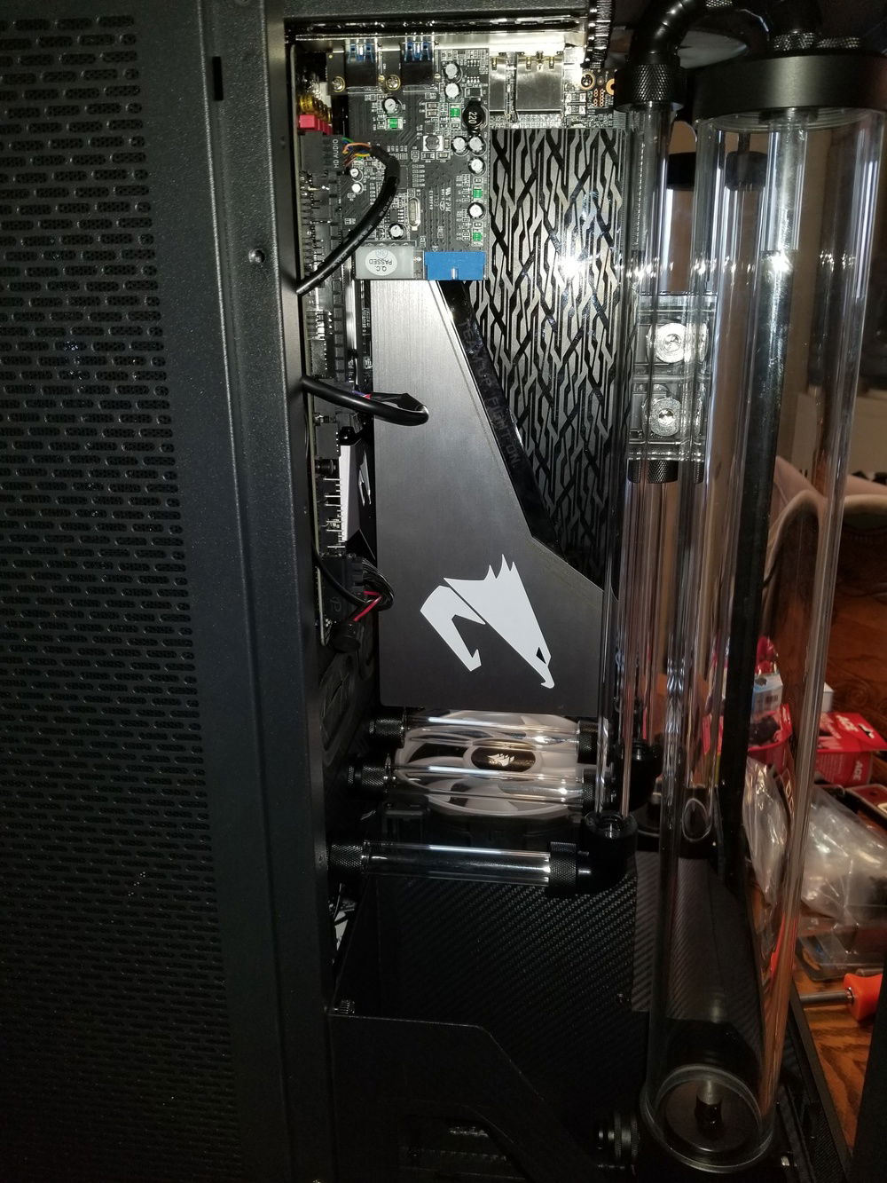 Basically zero extra room.  Nada.  Zilch.  Zip.