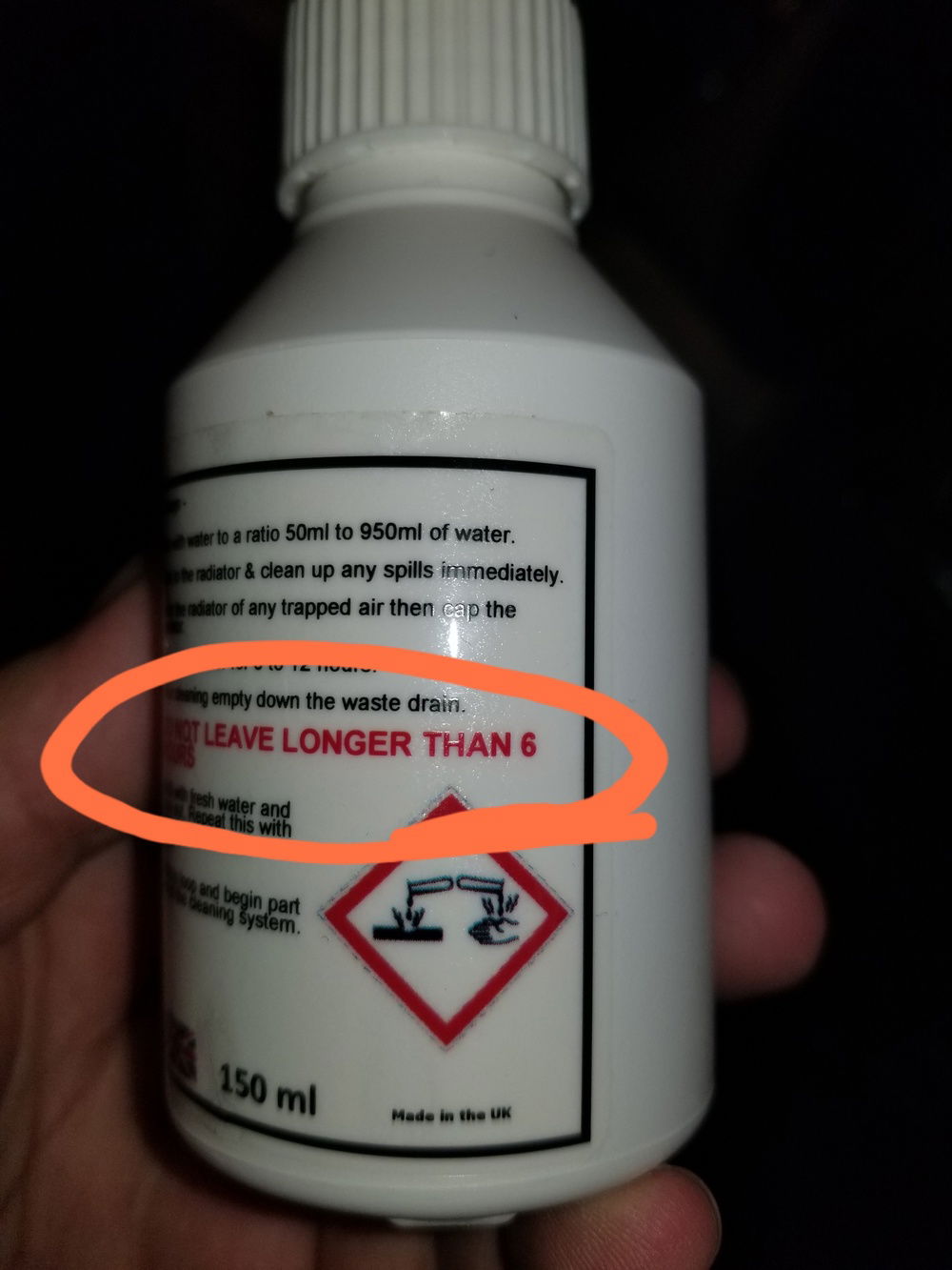 Well that's about as clear as mud.......