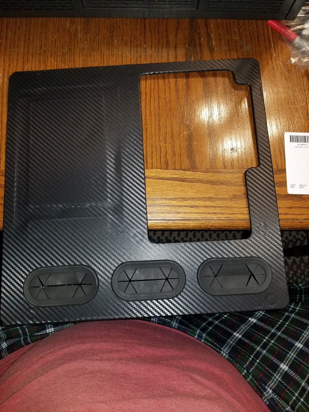 And complete.  Not too shabby for my first time ever working with vinyl wrap.