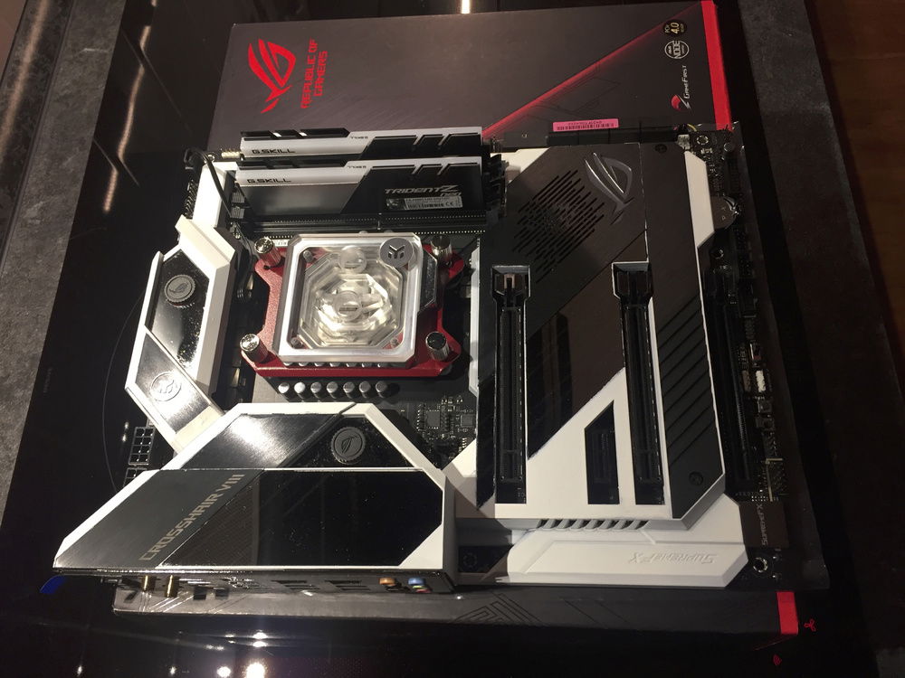 Added the block, the RAM and the SSD