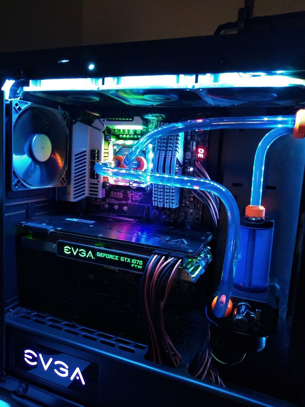 finally got my cpu block LEDS working correctly.  Funny how a new battery in the remote can make it work..