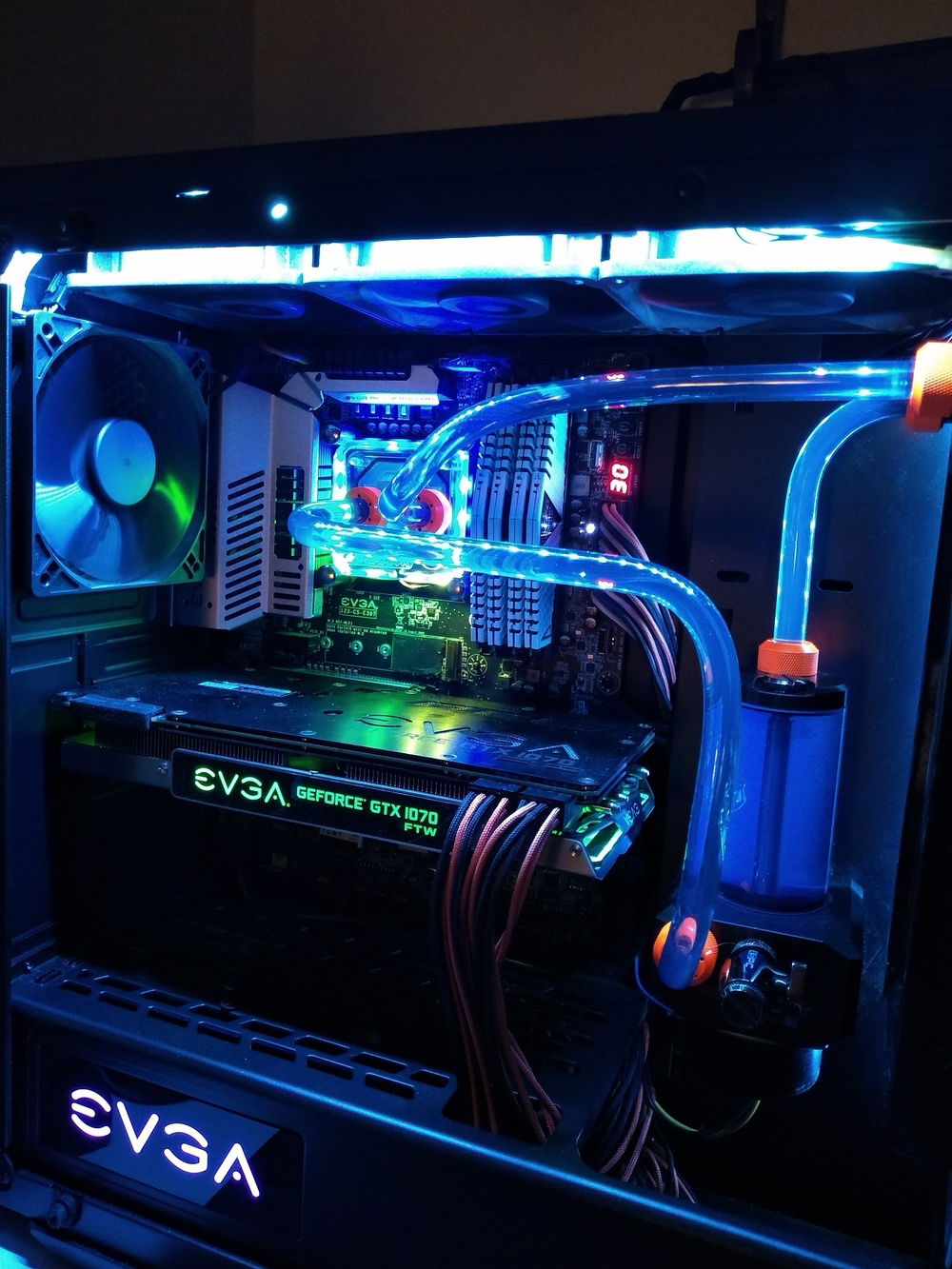 changed out one of the tubes, from the S shape i had happening to a more straight line with 90 deg bends.