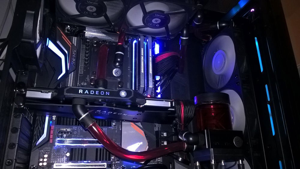 Minimalist design achieved with 45 and 90° adapters.