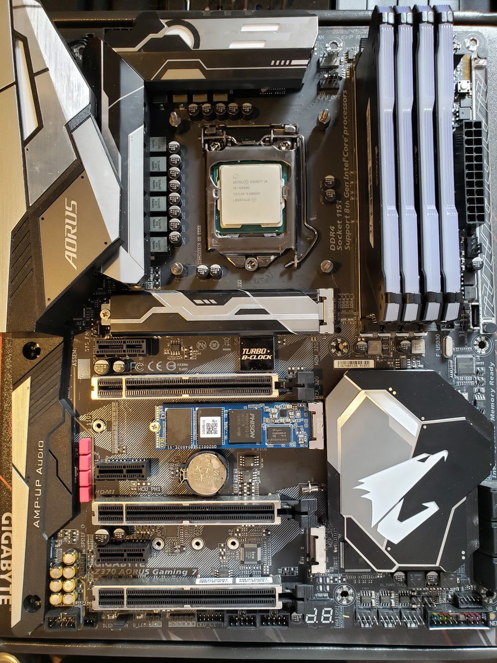 RAM and 1 TB NVMe SSD Installed.