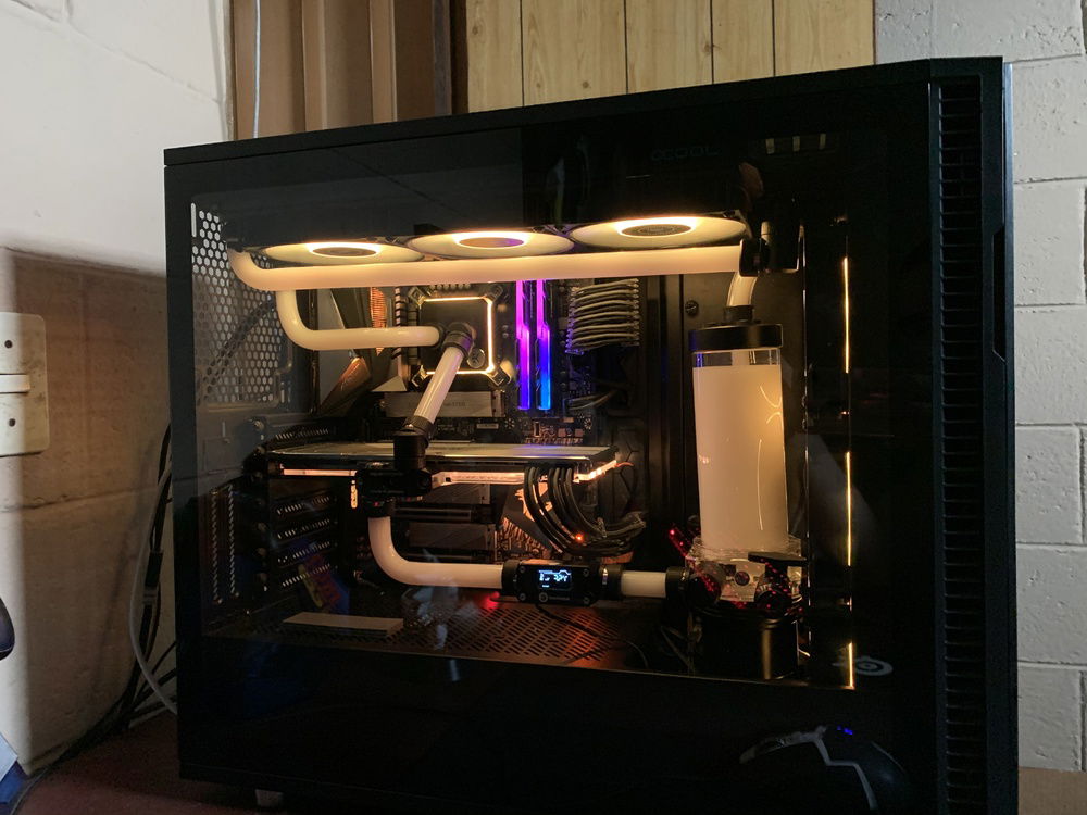 Trying different color configurations