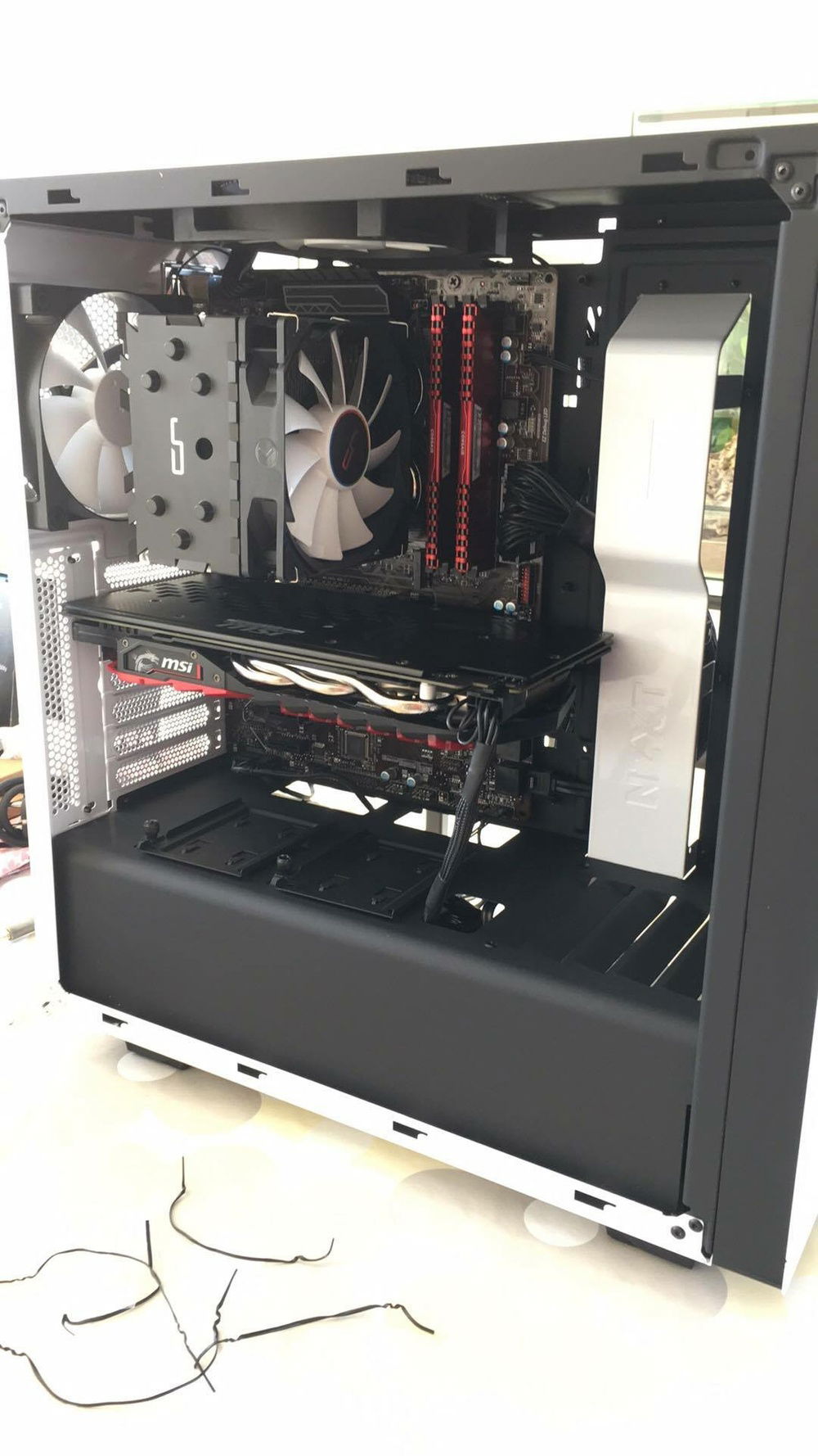 Just a simple picture I had left from the build.