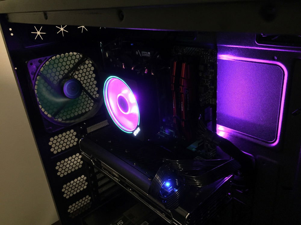 Too bad the case doesn't have any windows.