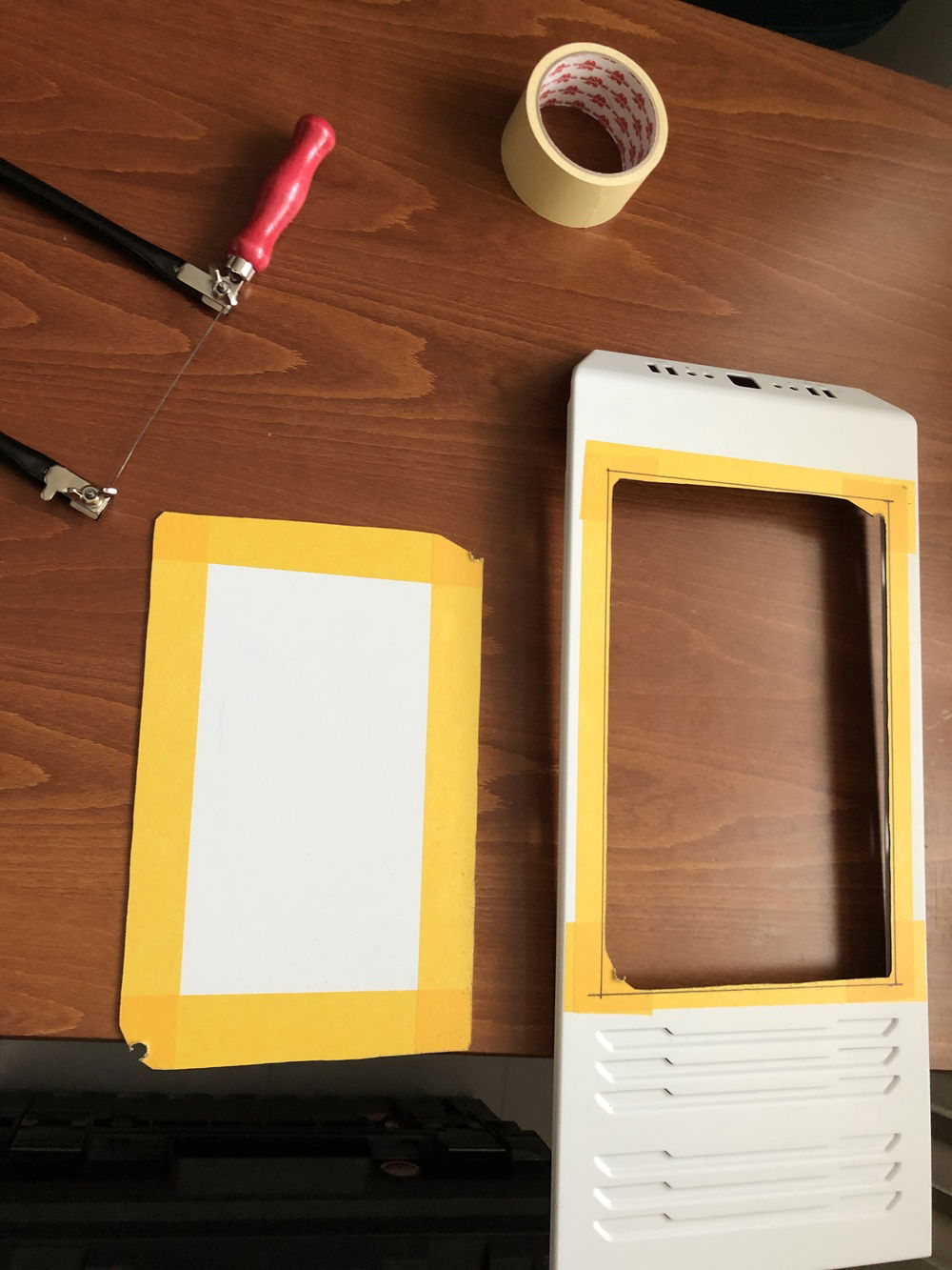 After 3 hours and and a lot of sweat.