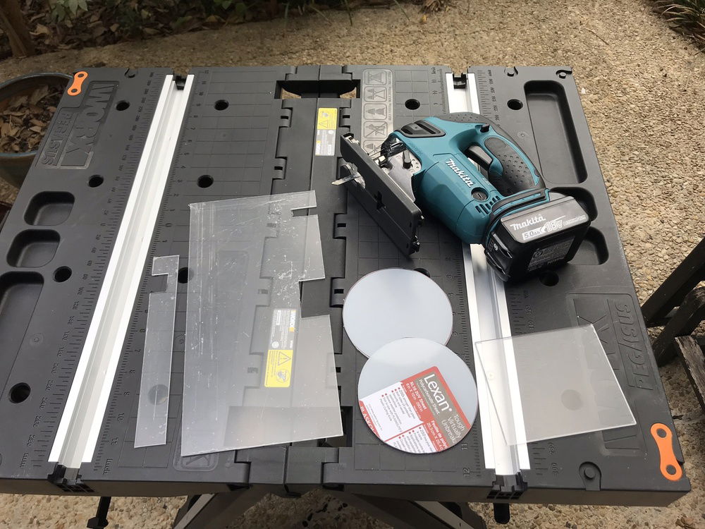 Making the 3 main panels. Only 2 ended up getting used.