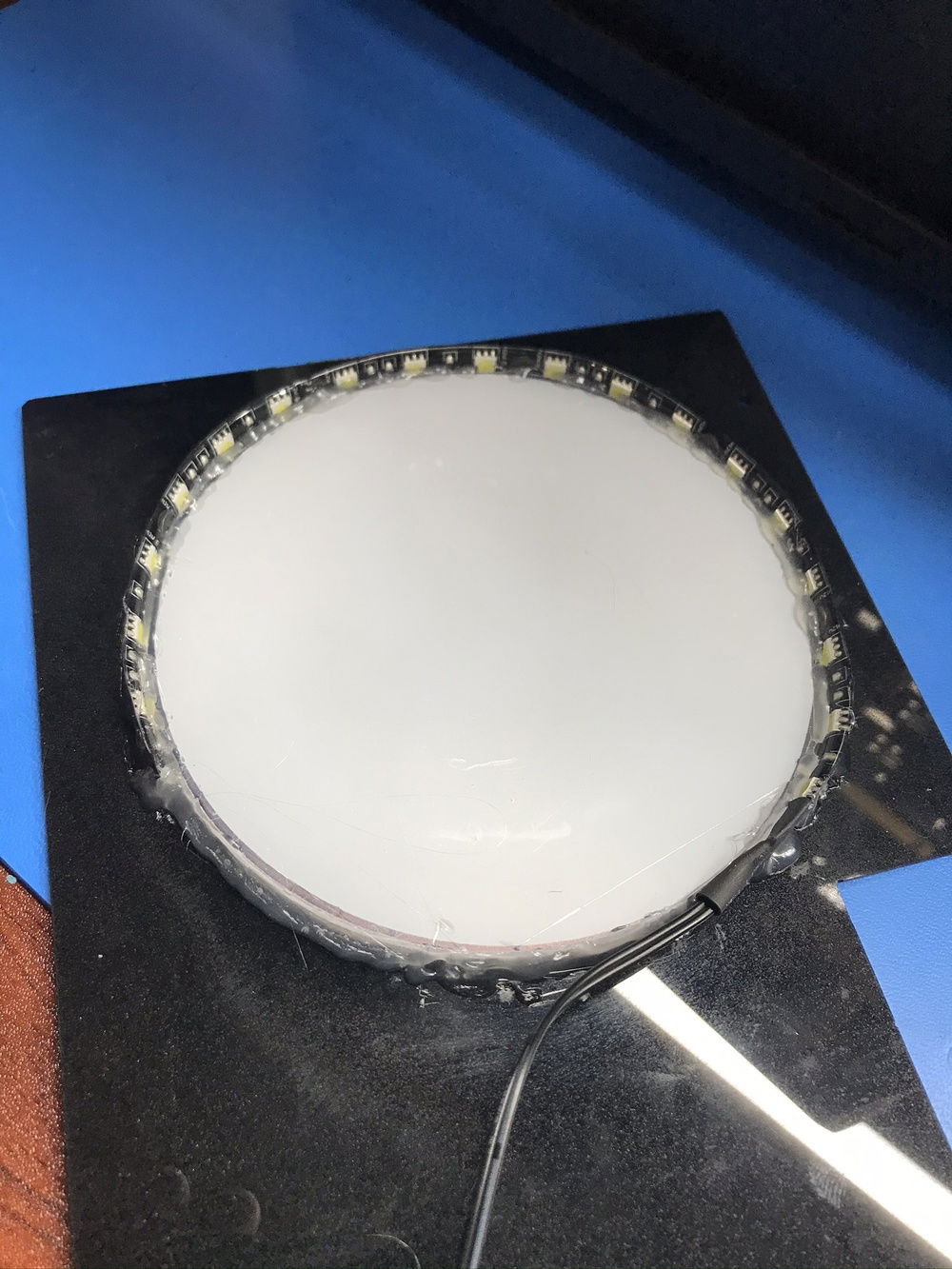 Backside of the Avengers panel.