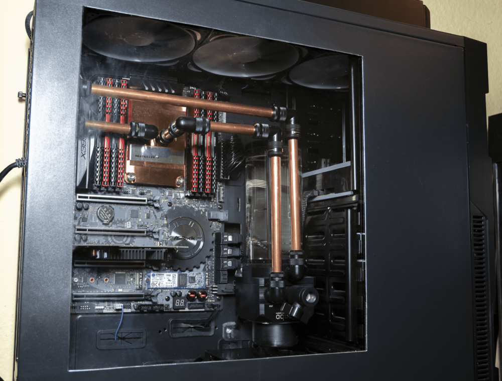 Watercooled Threadripper Server » builds.gg