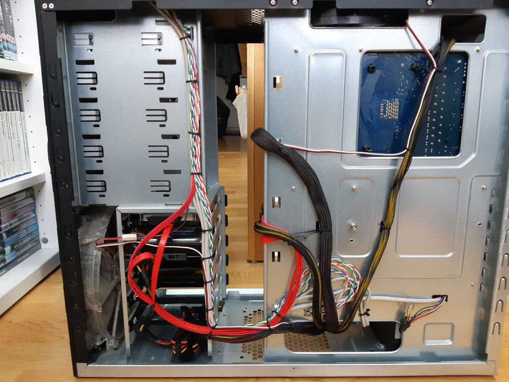 Super clean cable management