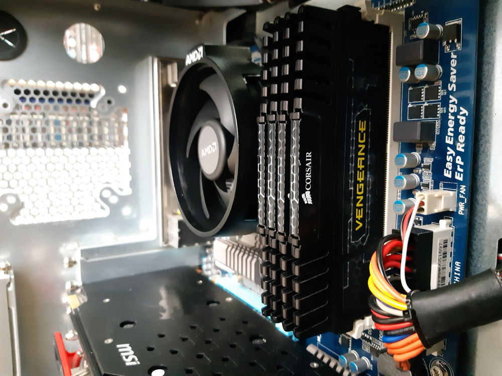 16GB (4x4GB) Highprofile Vengeance RAM