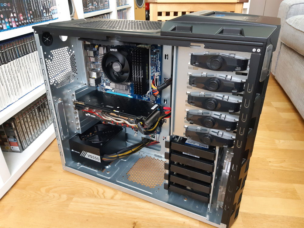 Plenty of space for upgrades.