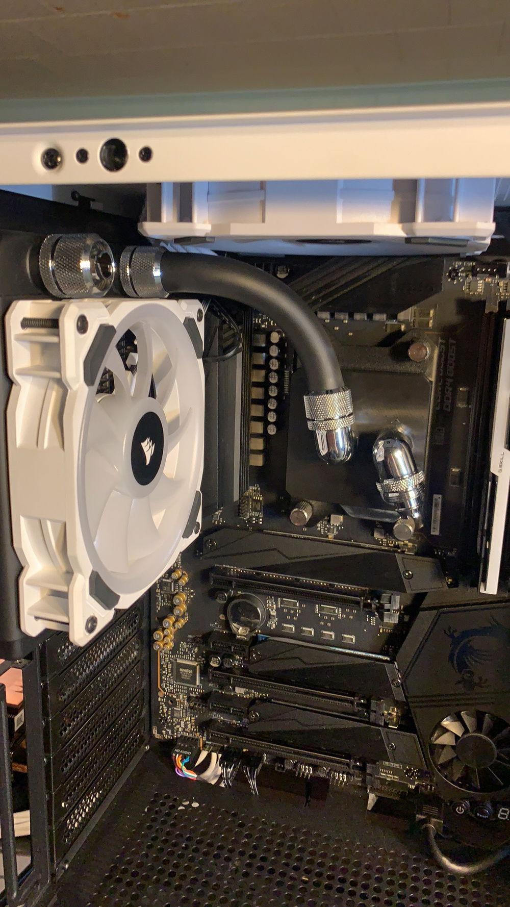 First tubing run finished!