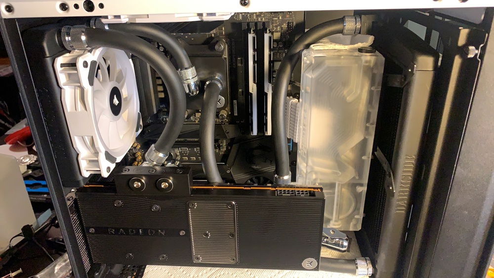 Tubing done! moved the drain valve