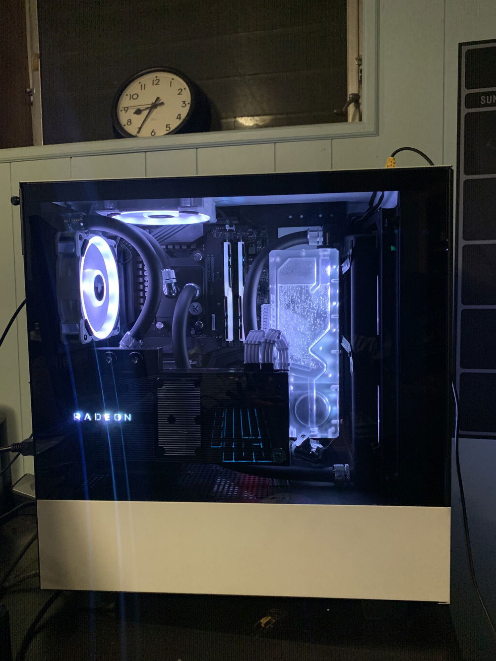 Complete! Just gotta wait for those pesky air bubbles to go away