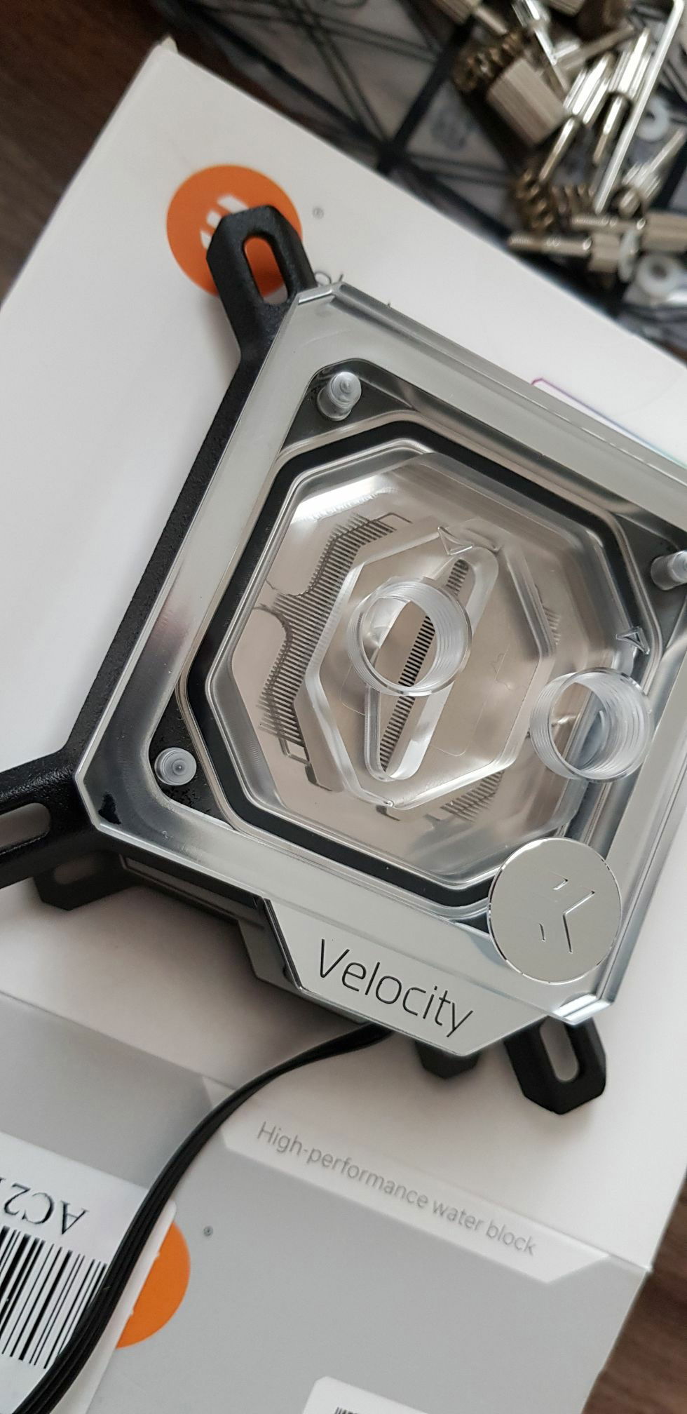 installing velocity block