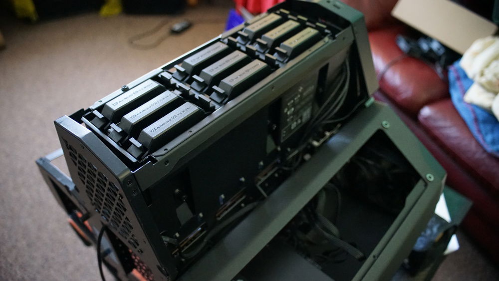 Final clean up and cable management