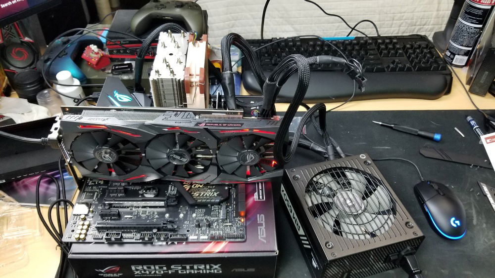 Giving the core parts a test boot