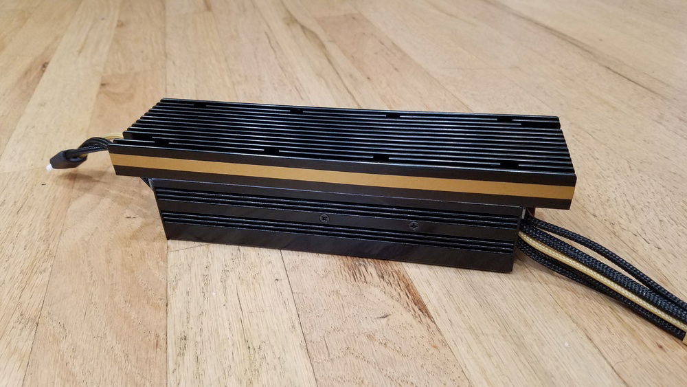 Complete modified unit reassembled.