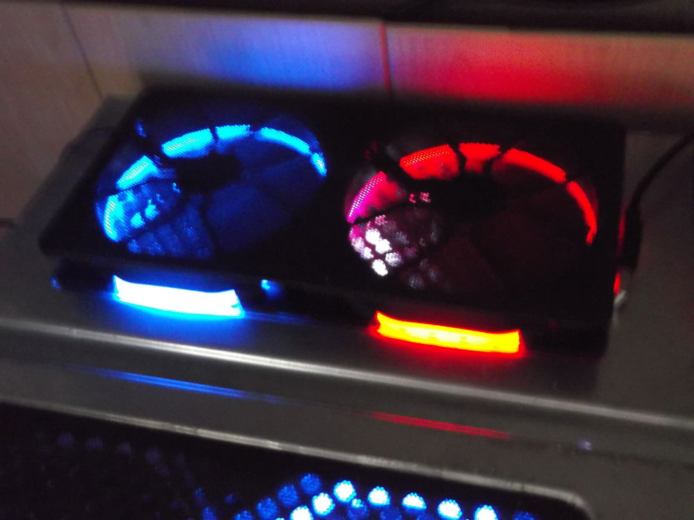 Added to extra 120mm fans just for a different look