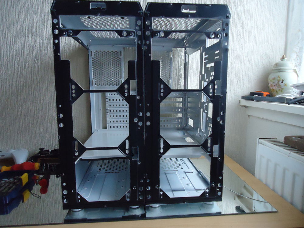 Working out how to mod the front of the case