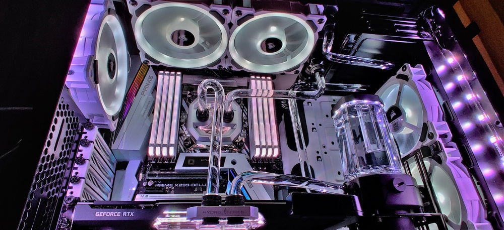 Zoomed out slightly to show off the video card