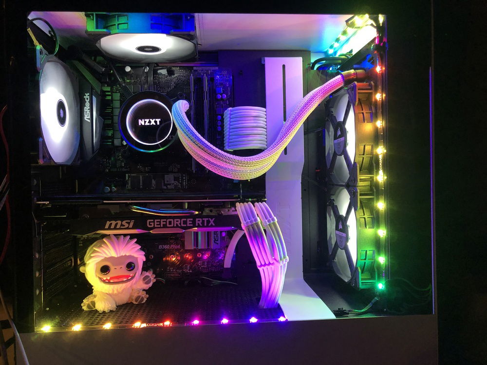 rgb inside. one of my favorite photos of my build.