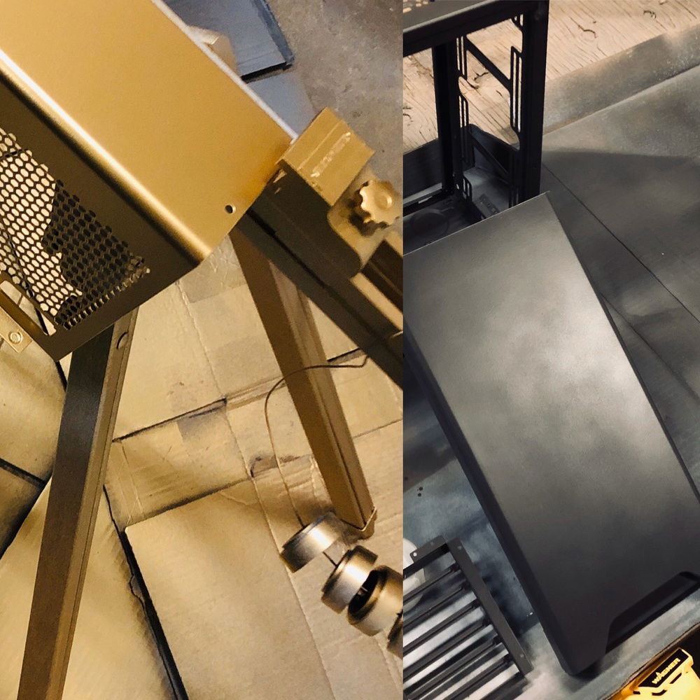 Snap shot while painting.