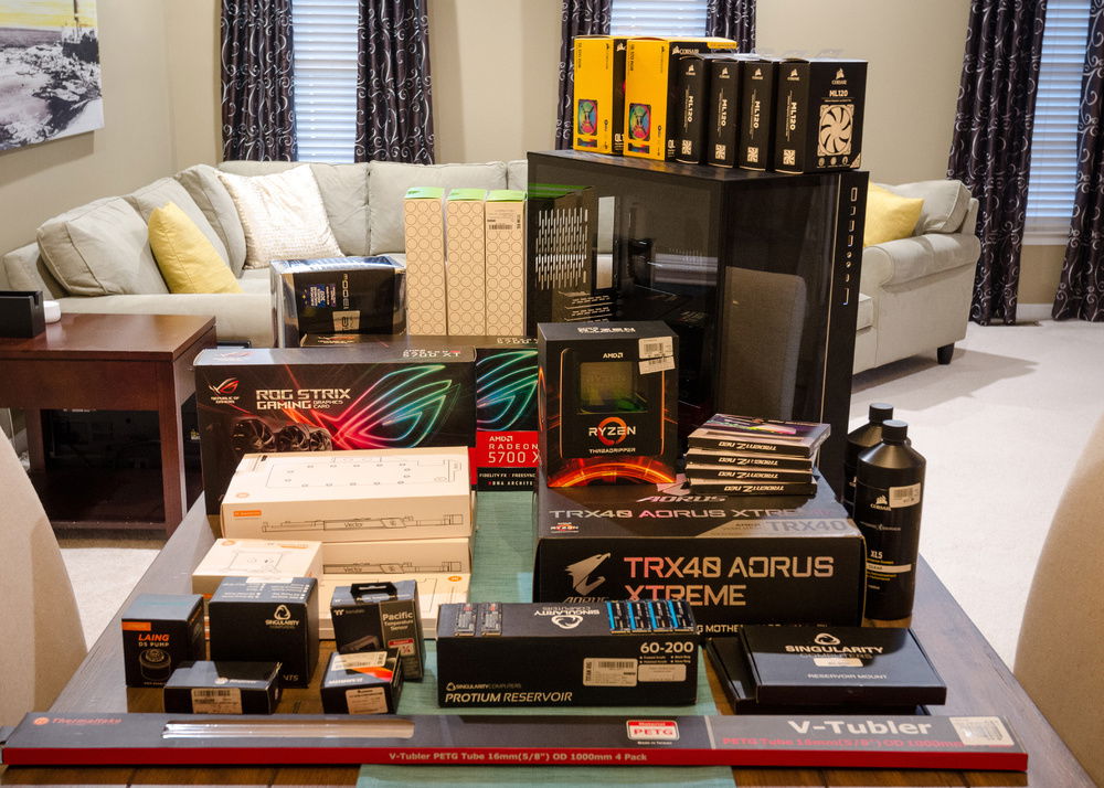 Boxes. Lots of boxes...