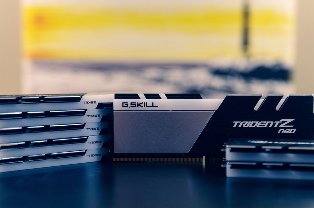 128 GB G.Skill Trident Z Neo -- F4-3200C14D-32GTZN -- 14-14-14-34