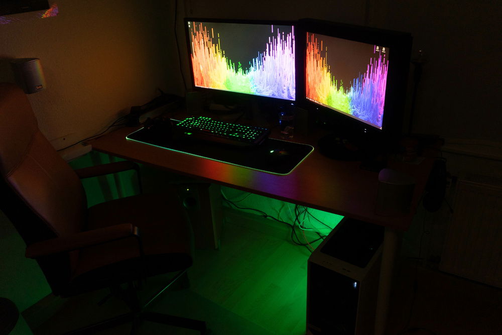 My Gaming and Work Desk