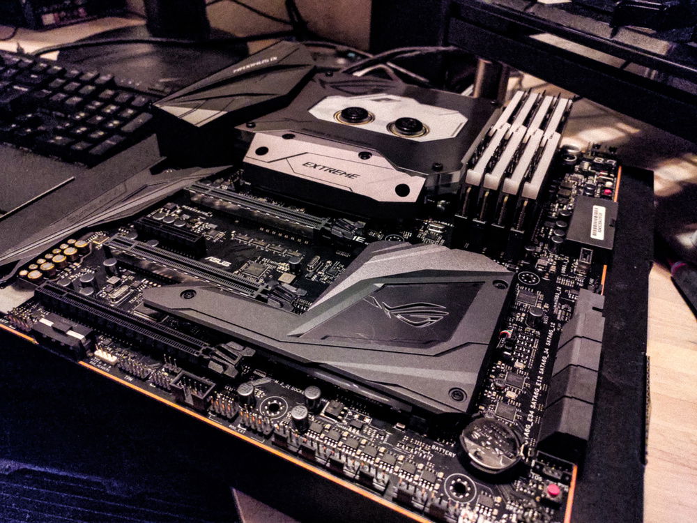 Love my new ASUS ROG Maximus ix extrem