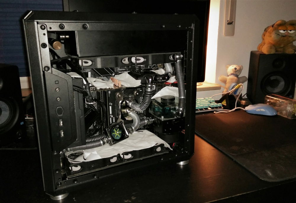 unlike water cooling builds, mondays suck