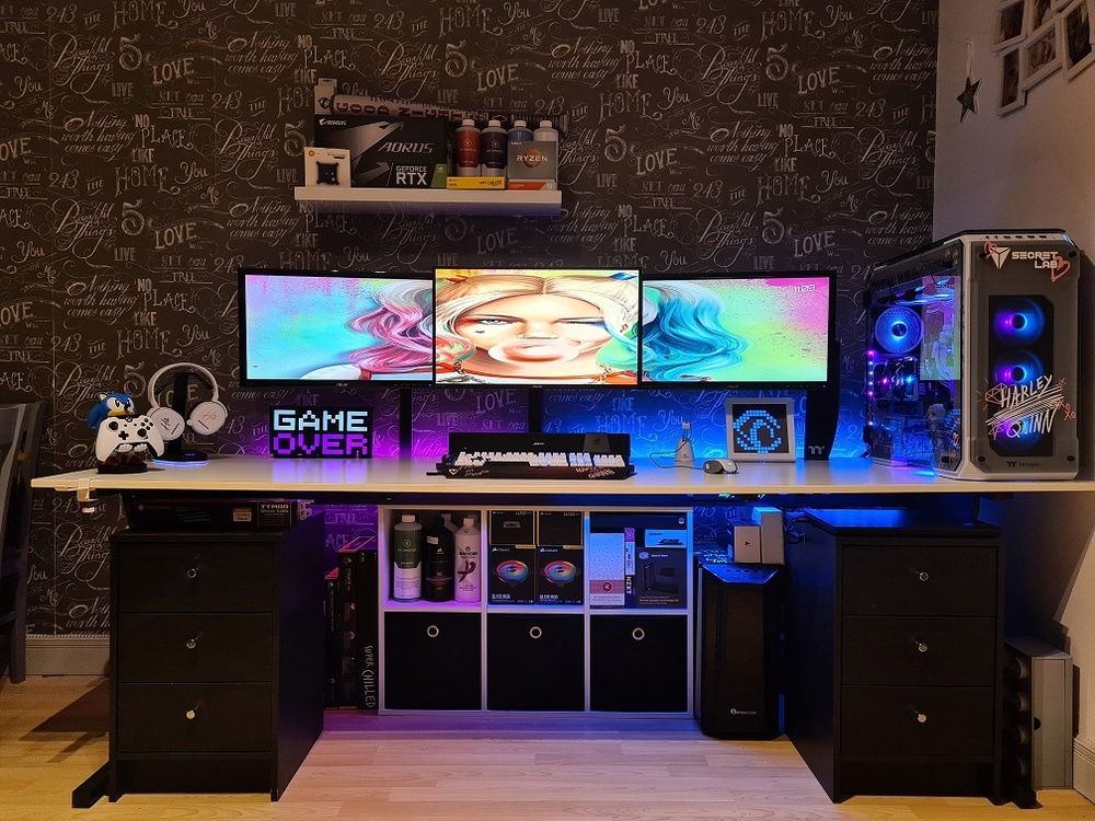 Full set up