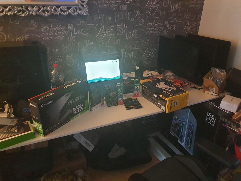 Where it all started, the mess