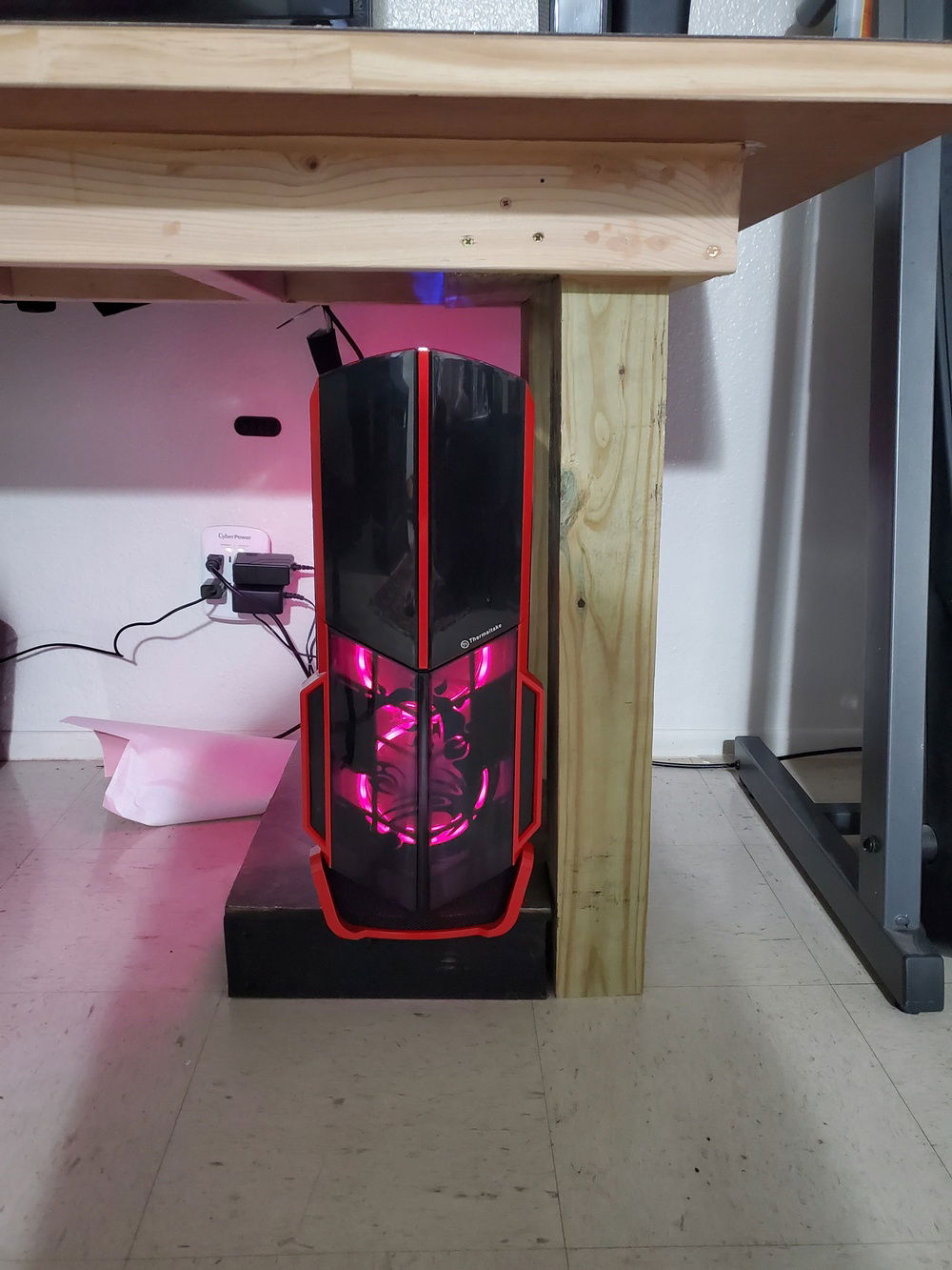 Painted front cover to match the rest