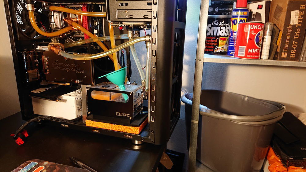 I HATE cleaning out loops.