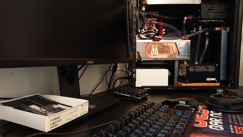 There's always that moment before the first boot and you're wondering if you forgot something.......