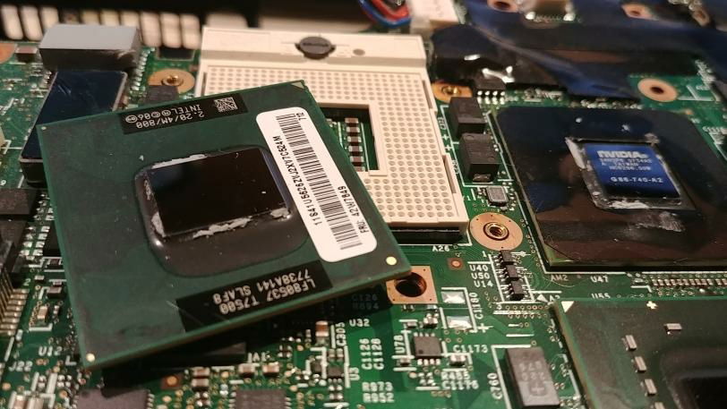 I never expected this to have a swappable cpu !