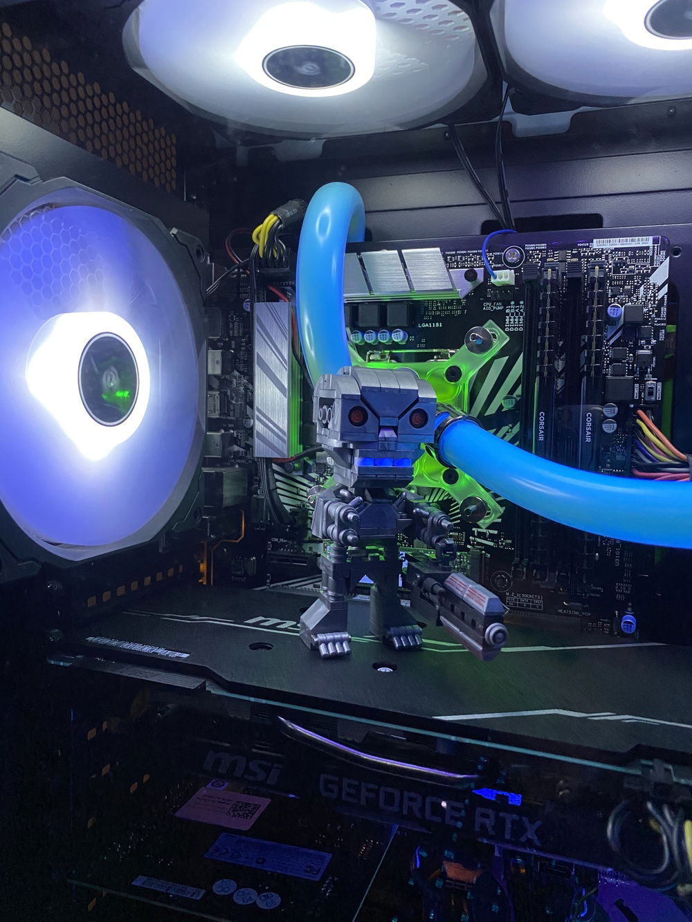 T800 guarding the core!