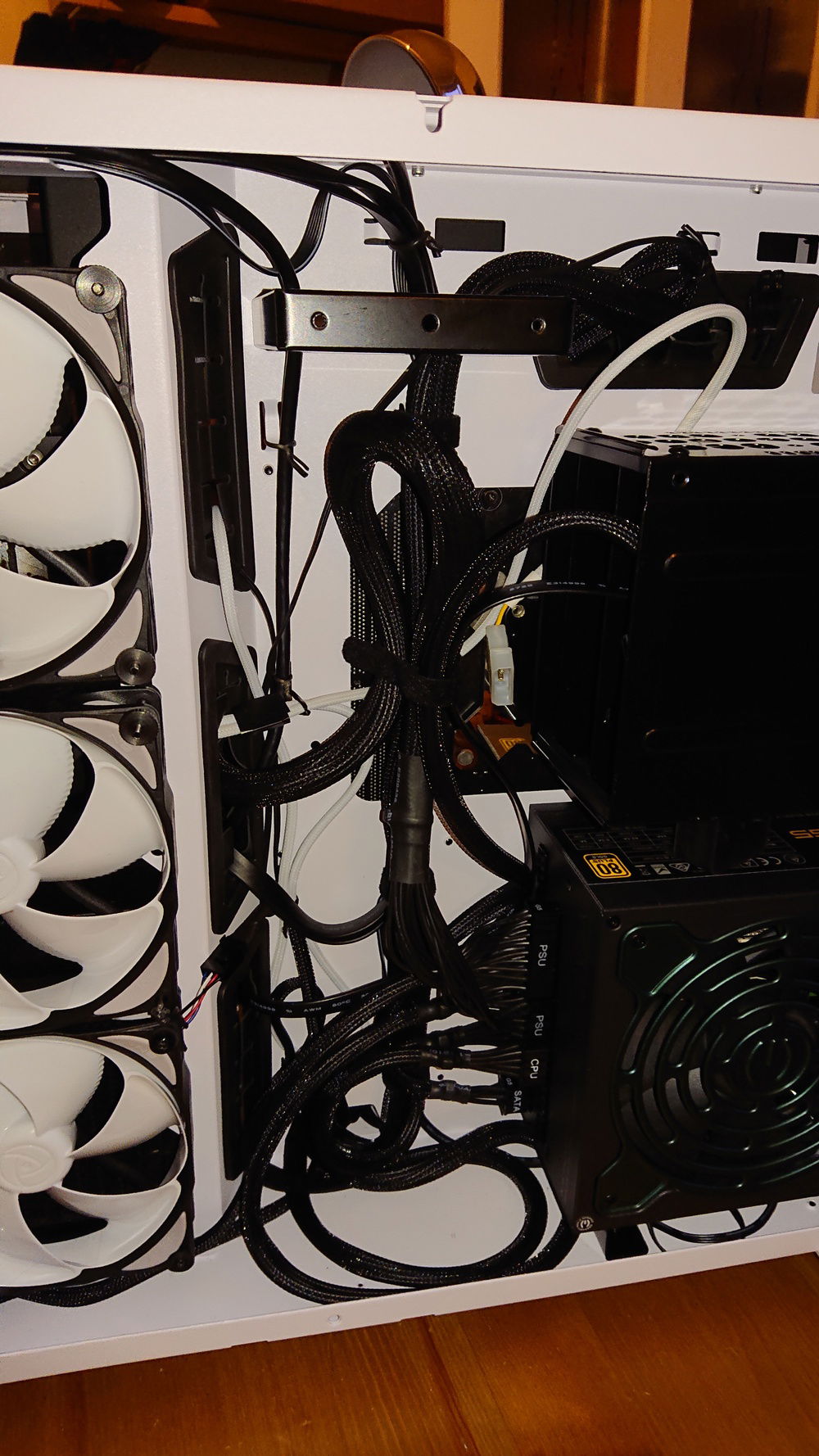 Kind of... (and I would have got away with it if it wasn't for those meddling stock cables).