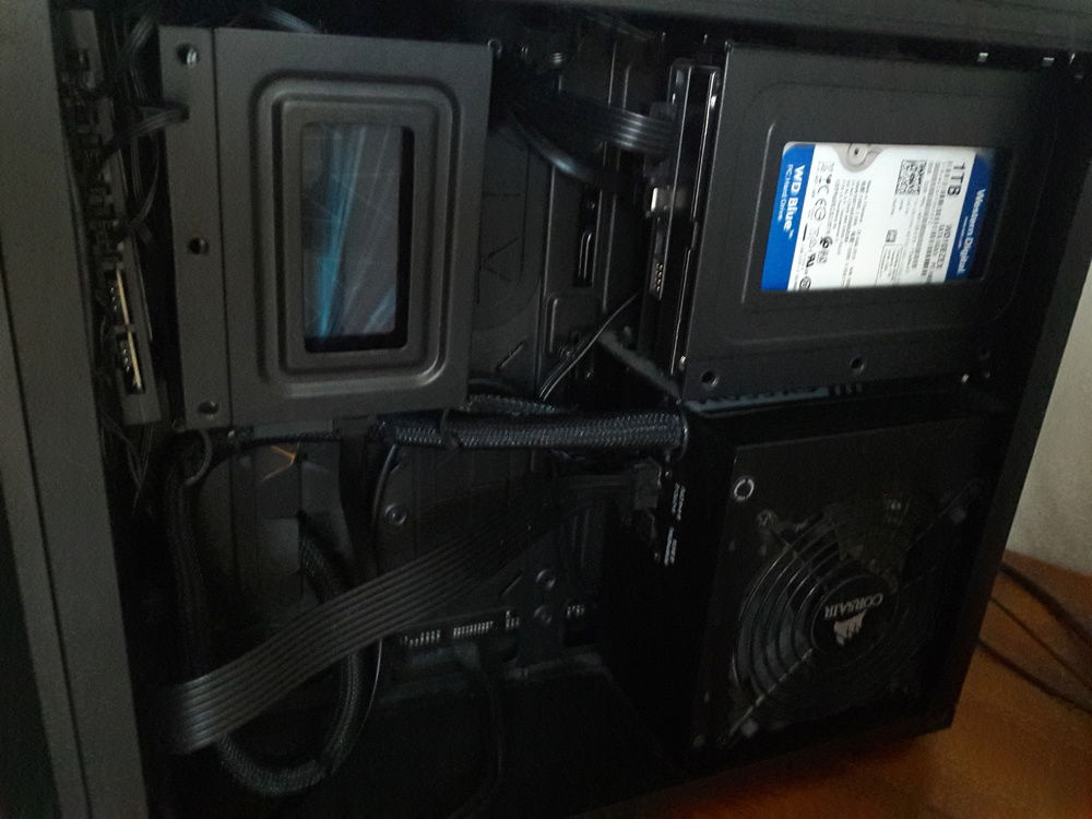 Added 1tb  Wd HDD