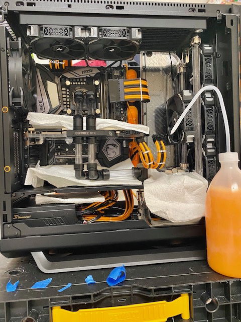 3/22 - All ready for orange juice.