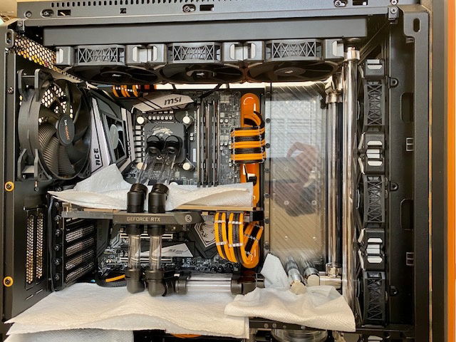 3/22 - Leak testing. All good.