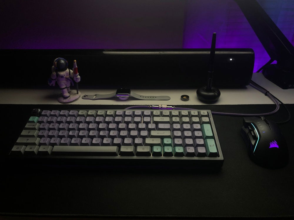 Input Club Kira + Corsair Glaive