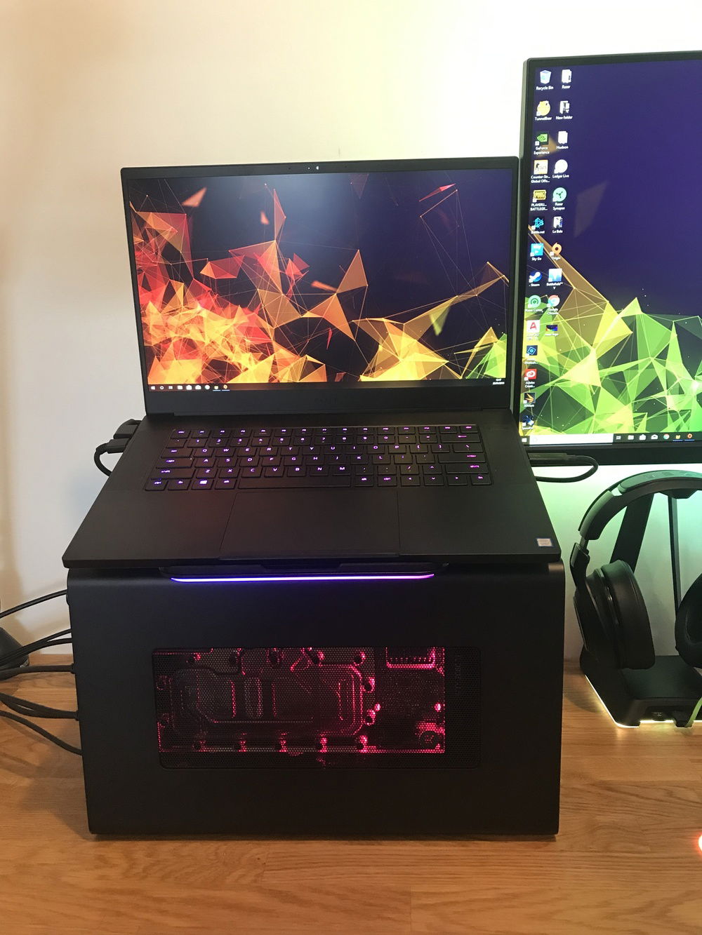 Was trying to decided how to have everything setup. Kind of liked this...