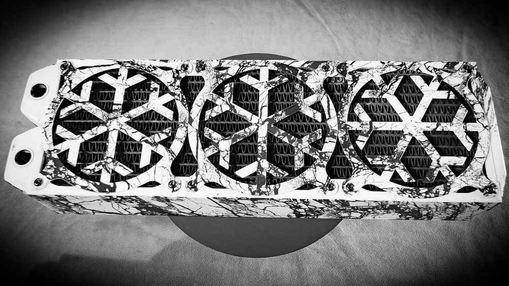 Hydro-dipped Radiator & Fan Grills